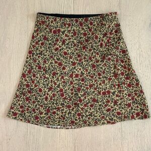 Réalisation Par Floral Print Mini Skirt